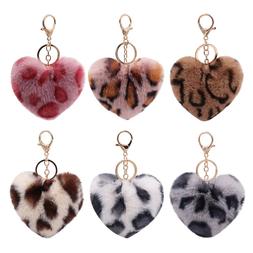 Tech Girl Accessories - Llavero colgante con forma de corazón