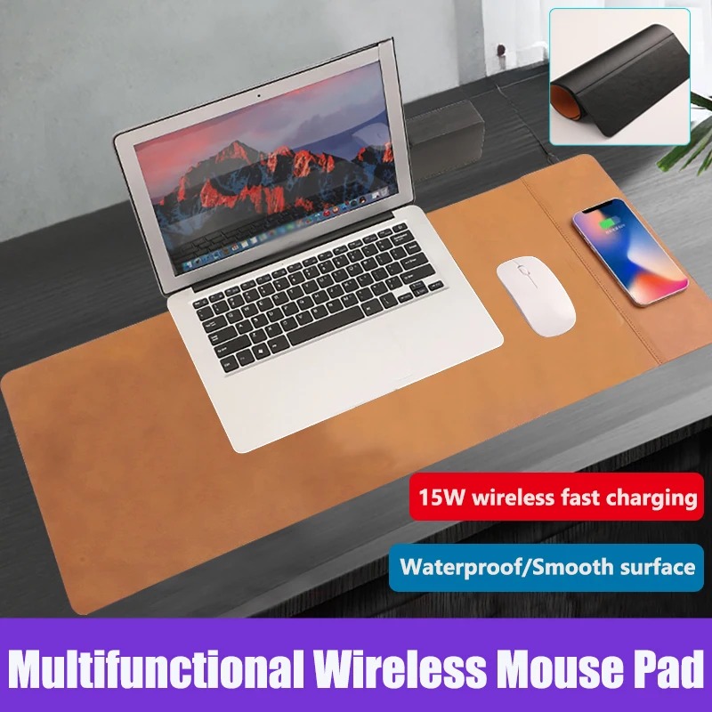 Mouse Charging Pad - Alfombrilla de Ratón Inalámbrica con Carga,
