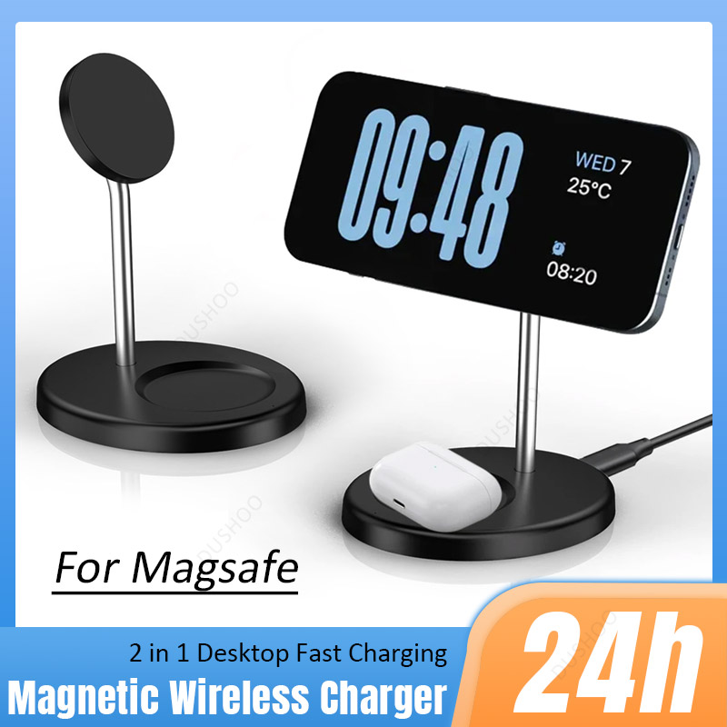 Wireless Charger 3 In 1 - Base de Carga Inalámbrica Magnética 2