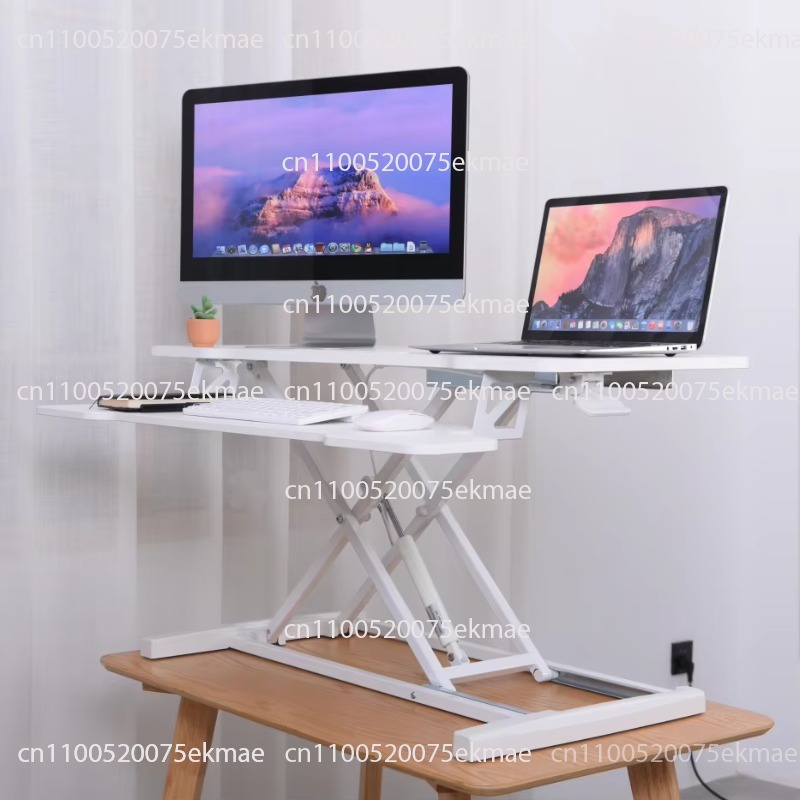 Laptop Stand Bamboo - Escritorio de oficina plegable de la