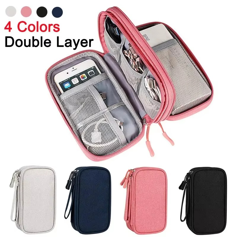 Tech Accessories Case - Bolsa de transporte impermeable para viaje,