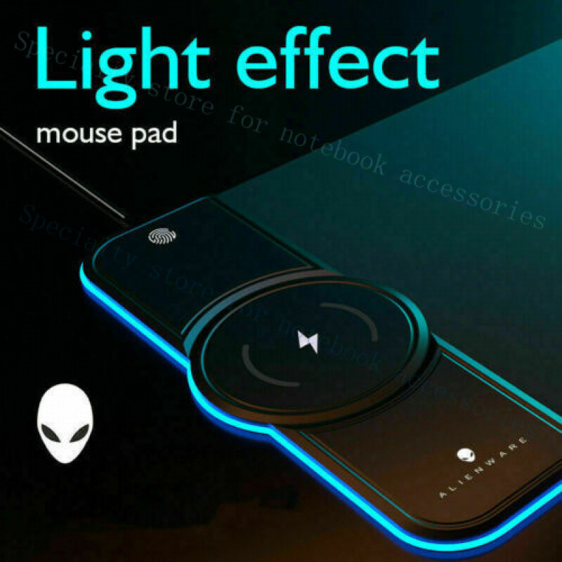 Mouse Charging Pad - A+ Alienware 15W Qi Carga inalámbrica