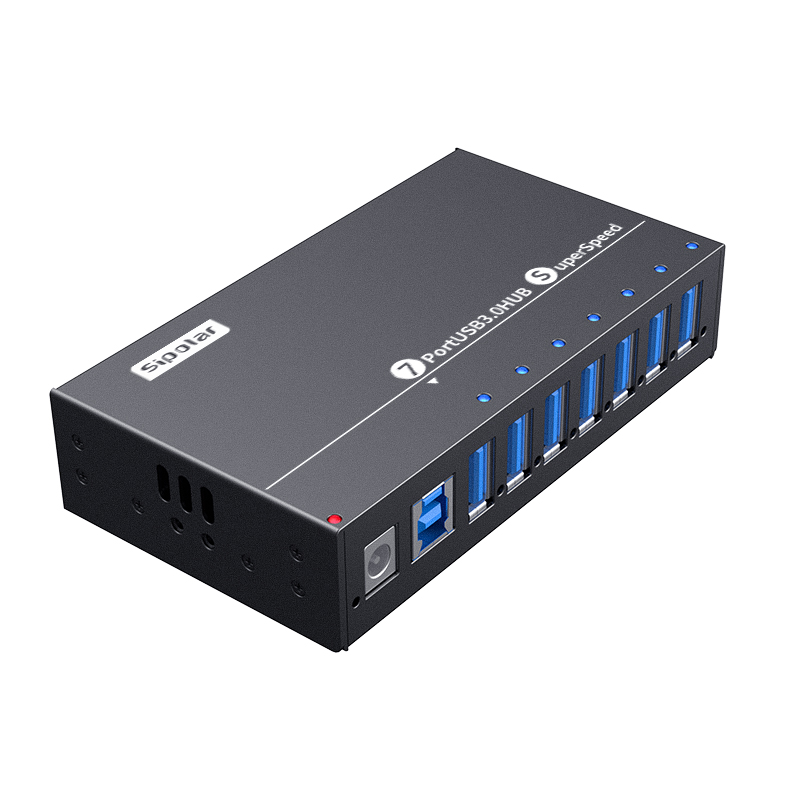 Usb Hub 7 Port - A-173 Sipolar Hub USB de 7