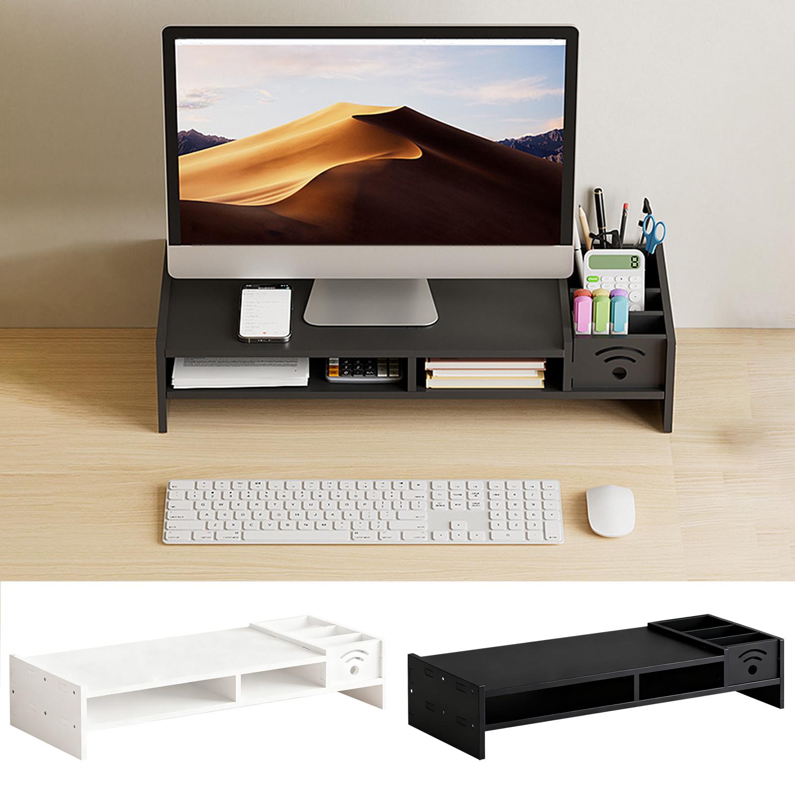 Laptop Stand Bamboo - Soporte para monitor de escritorio, soporte