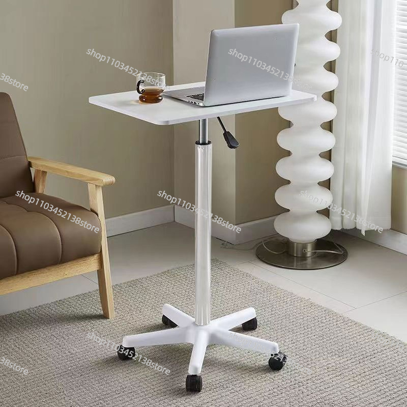Mesa móvil con ruedas, mesa el - Laptop Stand Bamboo reseña y precio