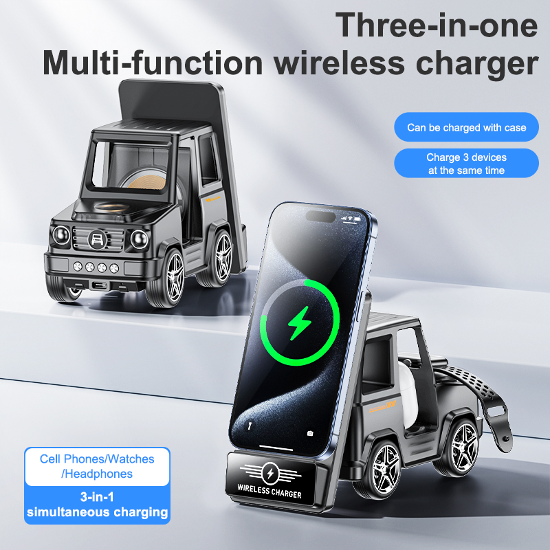 Cargador inalámbrico multifunc - Wireless Charger 3 In 1 reseña y precio