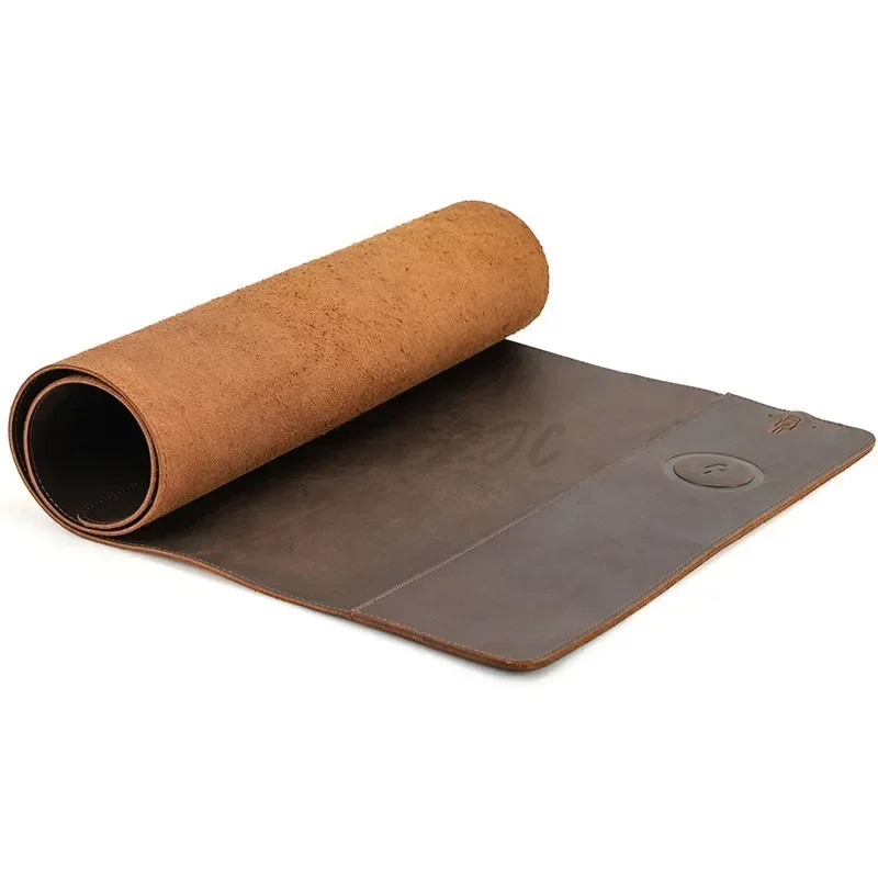 Alfombrilla de ratón de piel d - Mouse Charging Pad reseña y precio