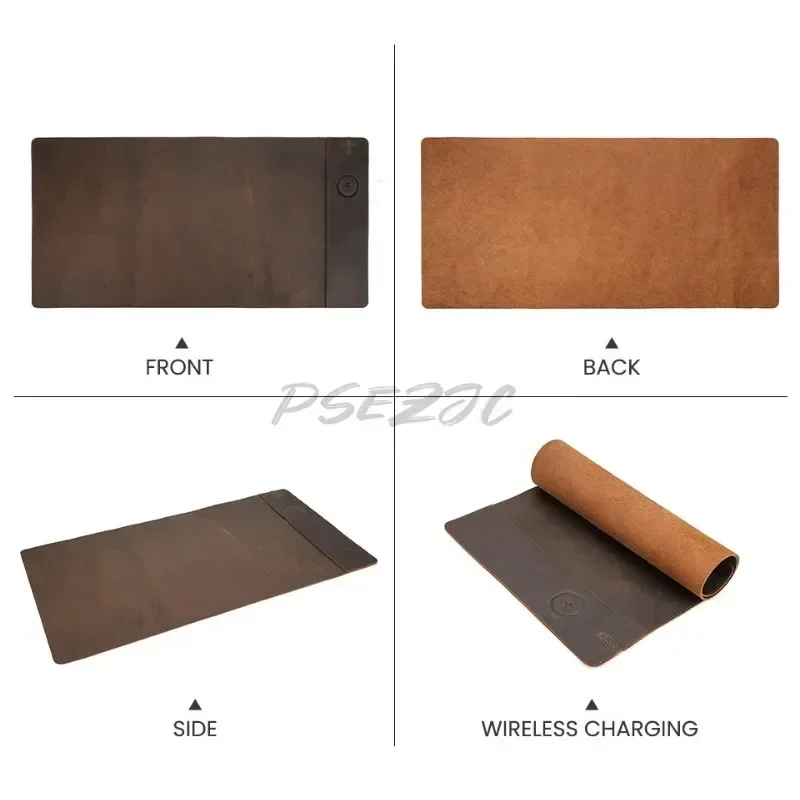 Alfombrilla de ratón de piel d - Mouse Charging Pad reseña y precio