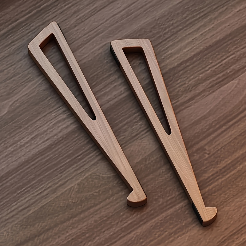 Soporte portátil plegable de m - Laptop Stand Bamboo reseña y precio