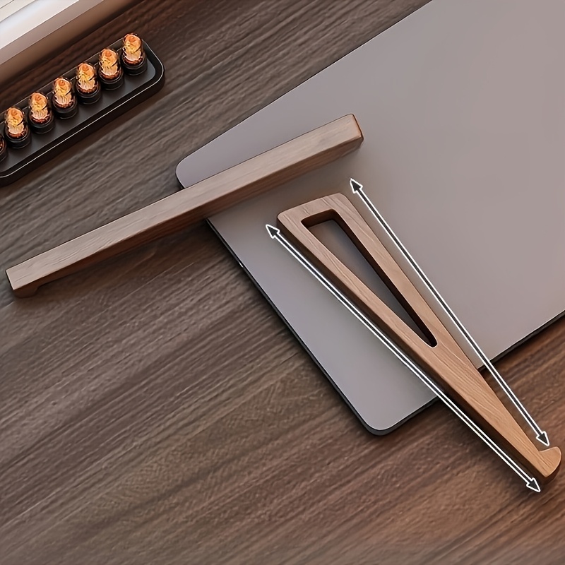 Soporte portátil plegable de m - Laptop Stand Bamboo reseña y precio