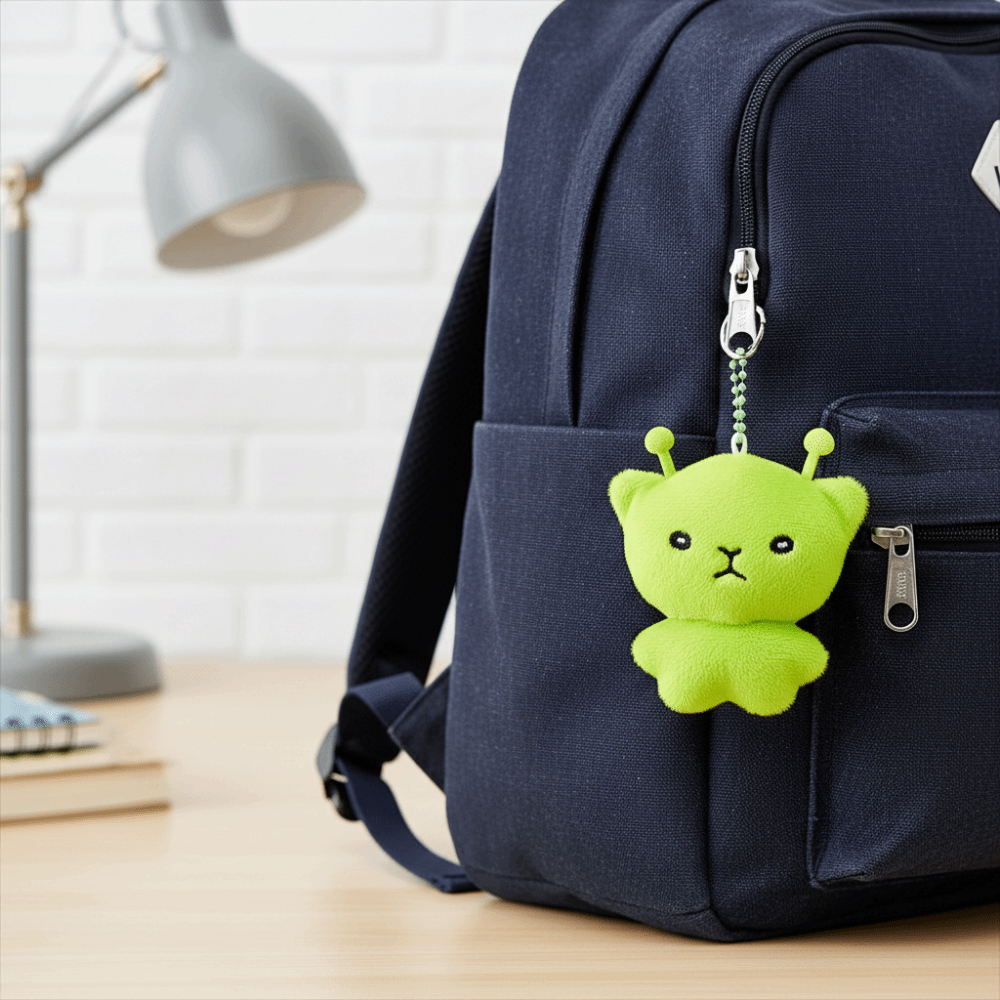 Llavero de Peluche Suave con F - Tech Girl Accessories reseña y precio