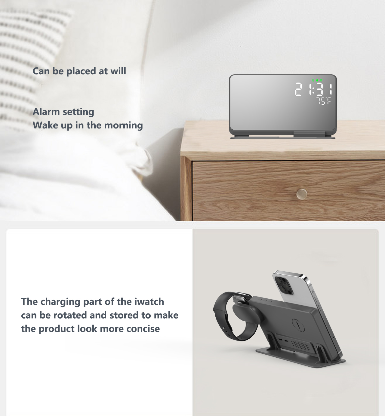 Cargador inalámbrico 3 en 1 pa - Wireless Charger 3 In 1 reseña y precio