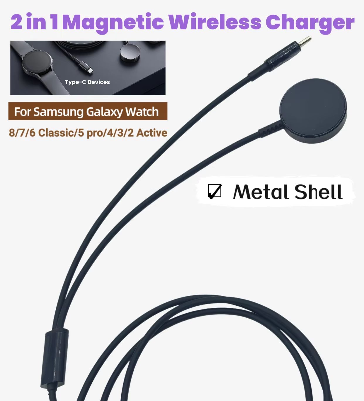 Cable de Carga Magnético Inalá - Wireless Charger 3 In 1 reseña y precio