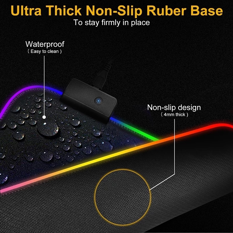 Alfombrilla de ratón con luz L - Mouse Charging Pad reseña y precio