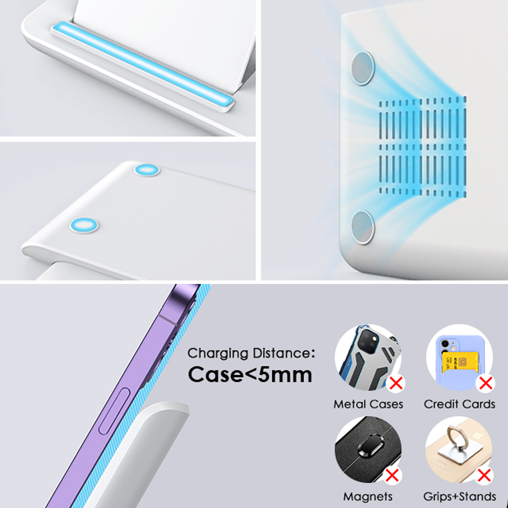 Estación de Carga Inalámbrica  - Wireless Charger 3 In 1 reseña y precio