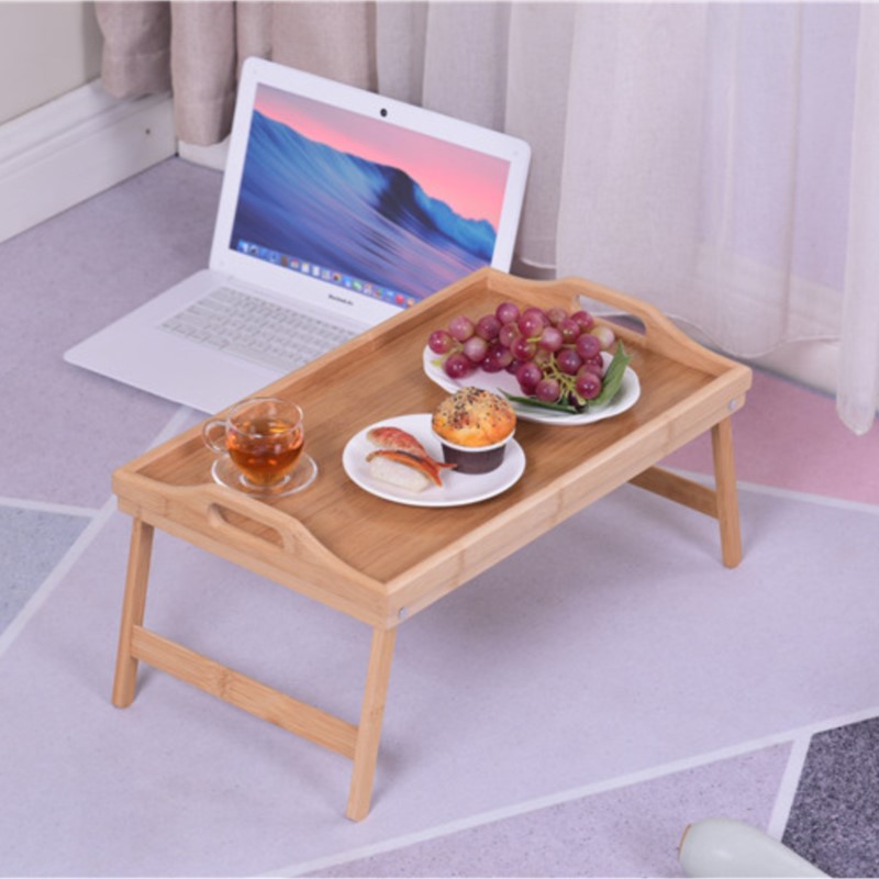 Bandeja portátil de madera de  - Laptop Stand Bamboo reseña y precio