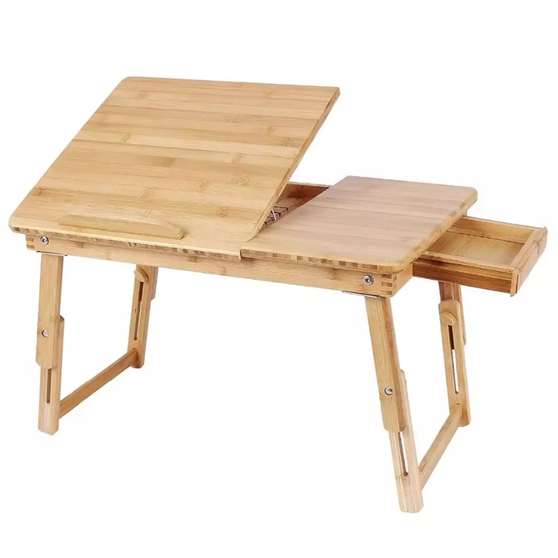 Soporte Plegable Ajustable de  - Laptop Stand Bamboo reseña y precio