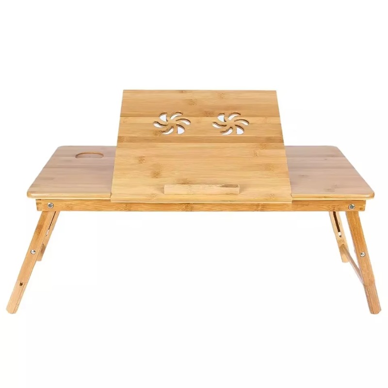 Soporte Plegable Ajustable de  - Laptop Stand Bamboo reseña y precio