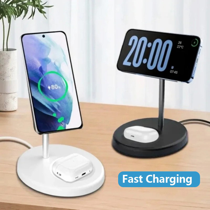 Base de Carga Inalámbrica Magn - Wireless Charger 3 In 1 reseña y precio
