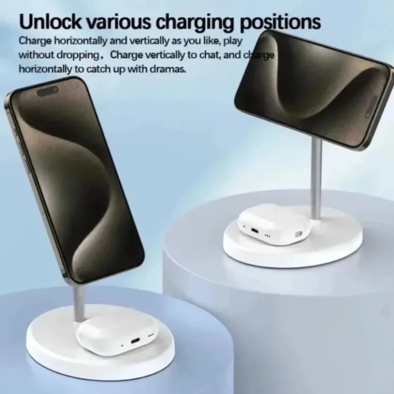Base de Carga Inalámbrica Magn - Wireless Charger 3 In 1 reseña y precio
