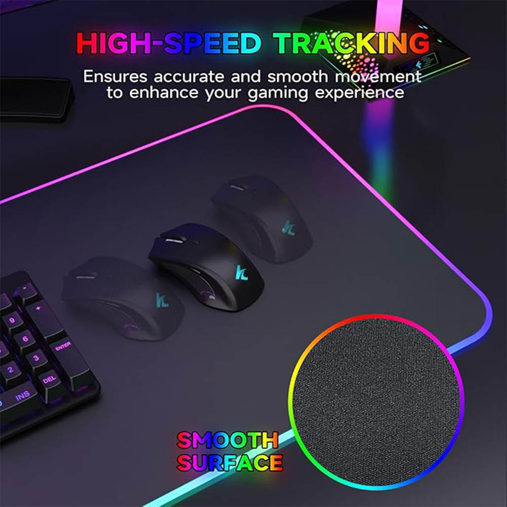 Alfombrilla de ratón RGB con c - Mouse Charging Pad reseña y precio