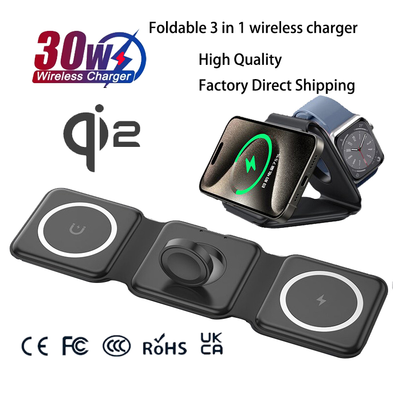 Estación de Carga Magnética Pl - Wireless Charger 3 In 1 reseña y precio