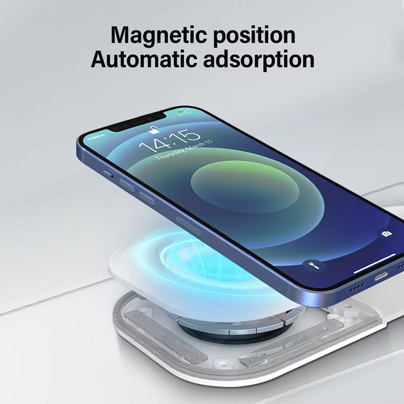 Estación de Carga Magnética Pl - Wireless Charger 3 In 1 reseña y precio