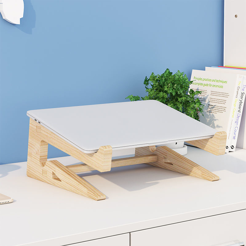 Soporte Vertical de madera par - Laptop Stand Bamboo reseña y precio