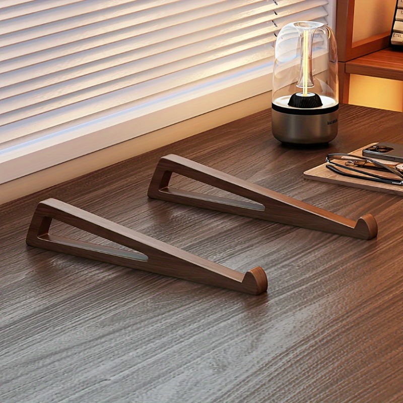 Soporte portátil plegable de m - Laptop Stand Bamboo reseña y precio