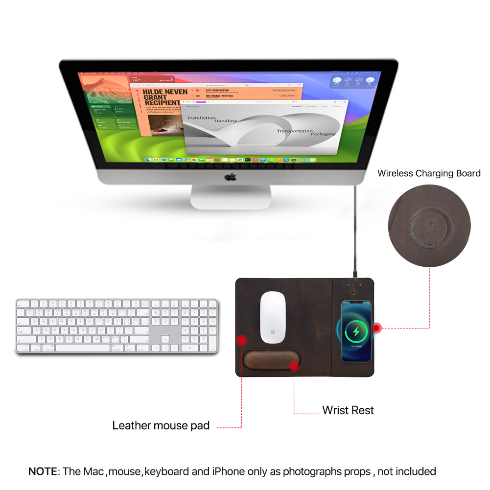 Alfombrilla de ratón con carga - Mouse Charging Pad reseña y precio