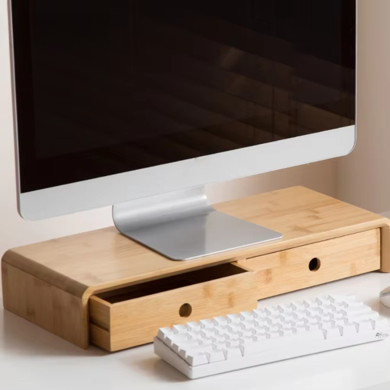 Elevador de Monitor de ordenad - Laptop Stand Bamboo reseña y precio