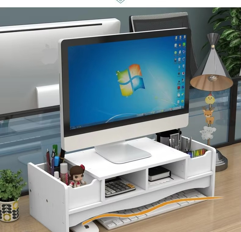 Soporte de Bambú de 2 Niveles  - Laptop Stand Bamboo reseña y precio